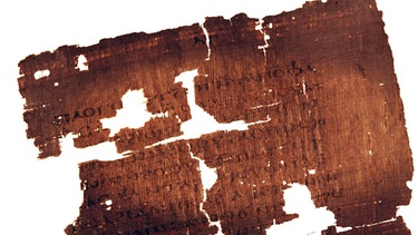 fragment eines alten Bibeltextes  | Bild: picture-alliance/dpa