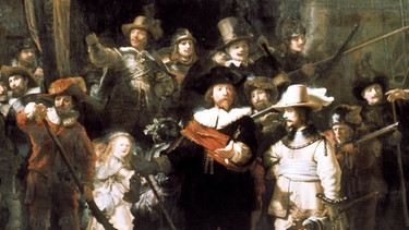 Rembrandts "Nachtwache" | Bild: picture-alliance/dpa