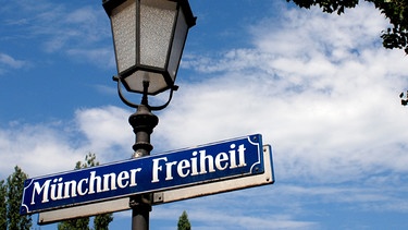 "Münchner Freiheit" in Schwabing | Bild: picture-alliance/dpa