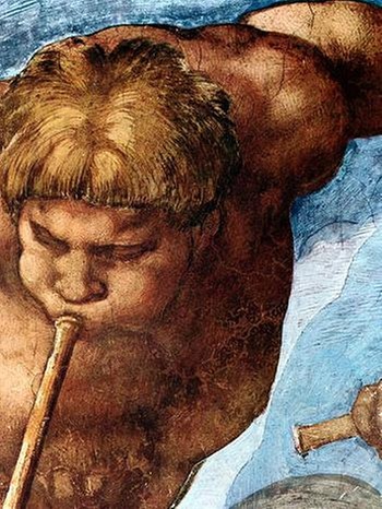 Todesengel, Cappella Sistina, Michelangelo | Bild: picture-alliance/dpa