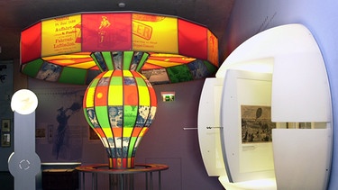 Ausstellungsraum im Ballonmuseum Gersthofen | Bild: Ballonmuseum Gersthofen
