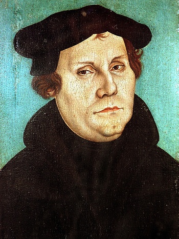 Martin Luther gemalt von Lukas Cranach | Bild: picture-alliance/dpa