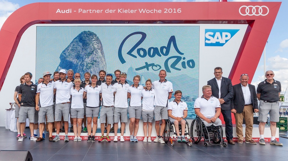 Das Audi-Sailing-Team ist die deutsche Nationalmannschaft | Bild: Audi
