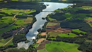 Bilder von Rothsee und Kraftwerk Rothsee | Bild: Nürnberg Luftbild, Hajo Dietz