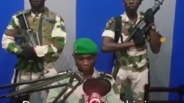 Soldaten in Gabun melden Putsch  | Bild: guardian