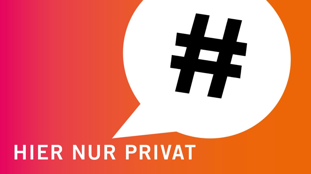 "Hier nur privat" ist der Podcast zum Zündfunk Netzkongress | Bild: BR