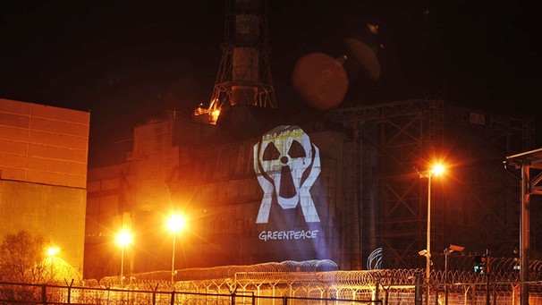 Greenpeace-Aktion frei nach Munchs "Der Schrei" | Bild: picture-alliance/dpa