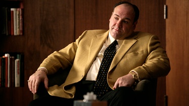 James Gandolfini als Tony Soprano in der TV-Serie Sopranos | Bild: picture-alliance/dpa