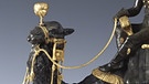 Bayerische Landesausstellung 2015: Bonaparte auf einem Dromedar, Skulptur, Bronze ziseliert und patiniert, teilweise vergoldet | Bild: Patrice Maurin Berthier