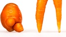 Gutes Beispiel: krumme Karotten | Bild: Etepetete