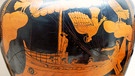 Reisen: Odysseus am Mast festgebunden | Bild: Von Siren Painter (eponymous vase) - Jastrow (2006), Gemeinfrei