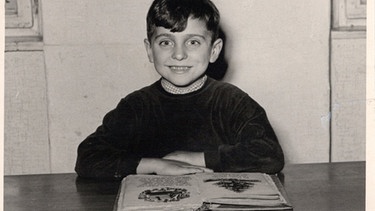 Alexander Metz: 1953 Alexander Metz Cham Volksschule 1. Klasse | Bild: Alexander Metz