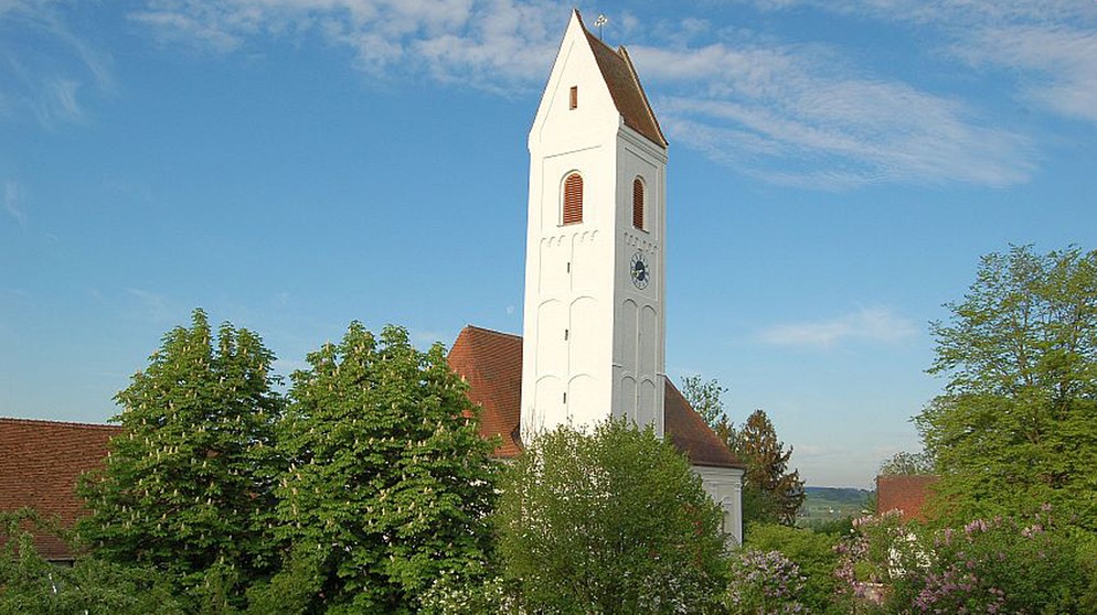 Kath. Pfarrkirche St. Quirin in Kranzberg in Oberbayern | Bild: Anton Erber