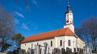 Dreifaltigkeitskirche in Steingriff bei Schrobenhausen in Oberbayern   | Bild: Norbert Häuslmeier