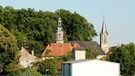 Ev. St. Georgskirche und kath. Pfarrkirche Mariä Himmelfahrt in Friesenhausen in Unterfranken | Bild: Roland Lutz