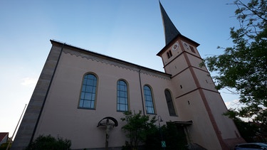 Katholische Pfarrkirche St. Johannes der Täufer in Oberthulba | Bild: Rosemarie Schmitt