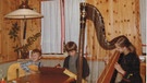Martin Wieland mit seinen Geschwistern beim Musizieren | Bild: Martin Wieland