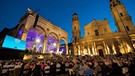 "Klassik am Odeonsplatz" mit den Münchner Philharmonikern, 2012 | Bild: Christian Rudnik