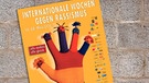 Plakat für die "Internationale Woche gegen Rassismus" | Bild: colourbox.com, Interkultureller Rat in Deutschland e.V.; Montage: BR