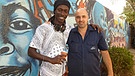 Jonathan Fischer mit senegalesischem Rapper PPS | Bild: Jonathan Fischer