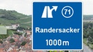 Illustration: Ausfahrt Randersacker | Bild: BR; Montage: BR