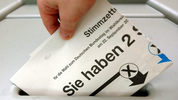 Stimmzettel für die Bundestagswahl | Bild: picture-alliance/dpa