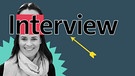 Anne Allmeling mit Schriftzug "Interview" | Bild: BR