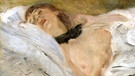 Lovis Corinth: "Schlafendes Mädchen" (1899, Ausschnitt) | Bild: picture-alliance/dpa