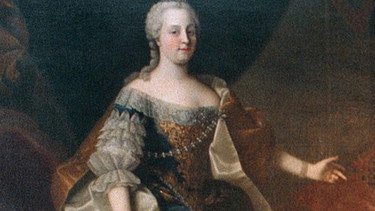 Erzherzogin Maria Theresia von Österreich (Ausschnitt aus einem Gemälde in der Wiener Hofburg) | Bild: picture-alliance/dpa