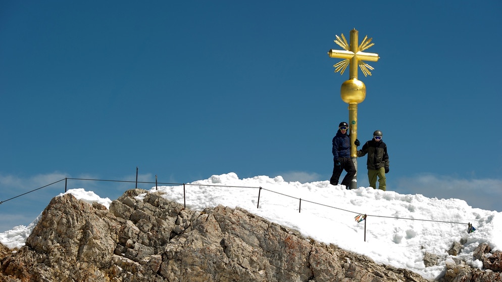 Gipfelkreuz Zugspitze | Bild: picture-alliance/dpa