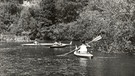 Kanus auf der Isar 1950 bei Freising | Bild: Stadtarchiv Freising / Fotosammlung-Nr.: 1243