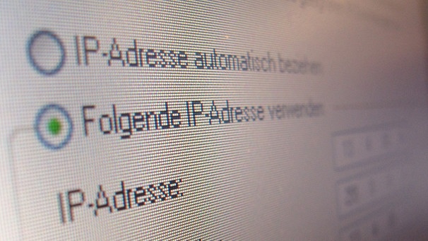 IP-Adressverwaltungsdialog auf einem Windows-Desktop | Bild: picture-alliance/dpa
