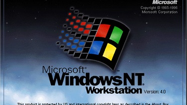 Screenshot Windows NT | Bild: Microsoft