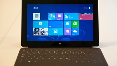 Windows 8 auf einem Lap-Top installiert | Bild: picture-alliance/dpa