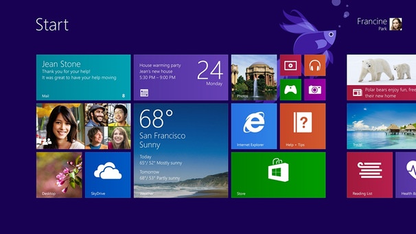 Screenshot Windows 8 | Bild: picture-alliance/dpa