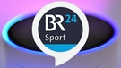 Amazon Echo + BR24 Sport-Logo | Bild: picture-alliance/dpa