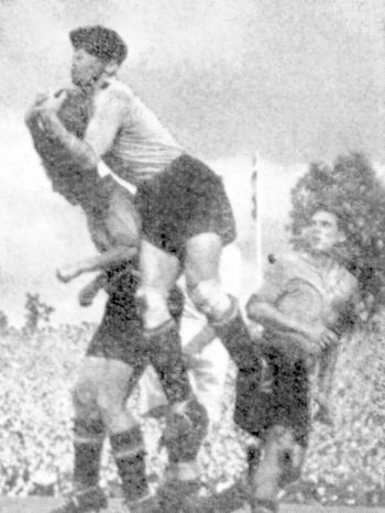 Max Morlock im Endspiel um die Deutsche Meisterschaft 1948 | Bild: picture-alliance/dpa
