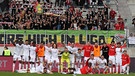 FC Ingolstadt 04 zu Gast bei Erzgebirge Aue. | Bild: IMAGO/Stefan Bösl