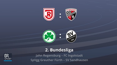 2. Bundesliga-Paarungen | Bild: BR