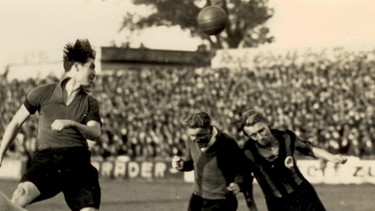 Spielszene 1. FC Nürnberg-Fürth 27.11.1932 | Bild: Archiv 1. FC Nürnberg