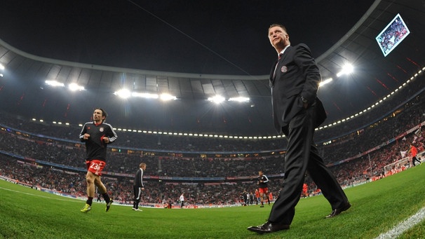 Louis van Gaal nach dem Champions-League-Aus 2011 | Bild: picture-alliance/dpa