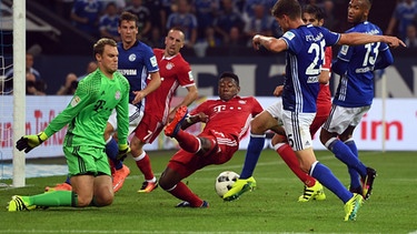 Spielszene Schalke-Bayern | Bild: dpa-Bildfunk