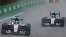 Lewis Hamilton und Niko Rosberg Brasilien - 2016 | Bild: dpa-Bildfunk