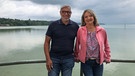 Jimmy Hartwig und Marianne Kreuzer in Inning am Ammersee | Bild: BR/Beate Merz