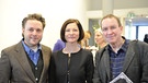 von links: Daniel Harrach, Bettina Ricklefs und Ulrich Chaussy | Bild: BR/Ute Blasius