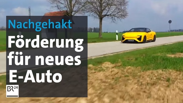 Neues E-Auto mit Methanolbrennstoffzelle: 1,4 Millionen € Fördergeld | Kontrovers | BR24 | Bild: BR24 (via YouTube)