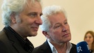 Miroslav Nemec und Udo Wachtveitl (Schauspieler, BR-Tatort-Kommissare) | Bild: BR/Rene Metzger