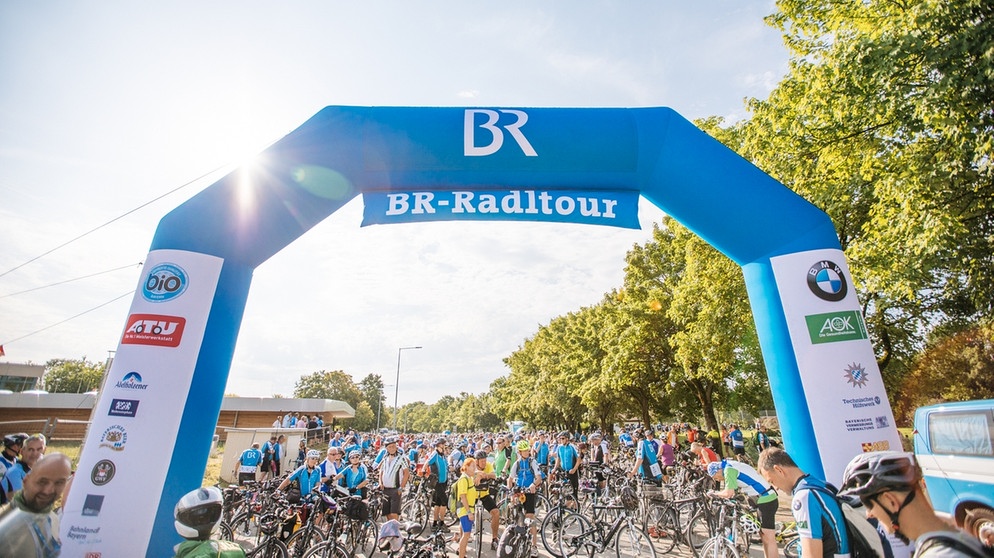 BR-Radltour 2017, vierte Etappe, von Gersthofen über Klosterlechfeld bis Landsberg am Lech | Bild: BR/Fabian Stoffers