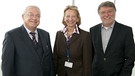 Verwaltungsdirektor Lorenz Zehetbauer, Prof. Dr. Dr. Birgit Spanner Ulmer und Herbert Tillmann v.l.n.r. | Bild: BR/Ralf Wilschewski