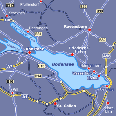 Umbegungsplan Bodensee